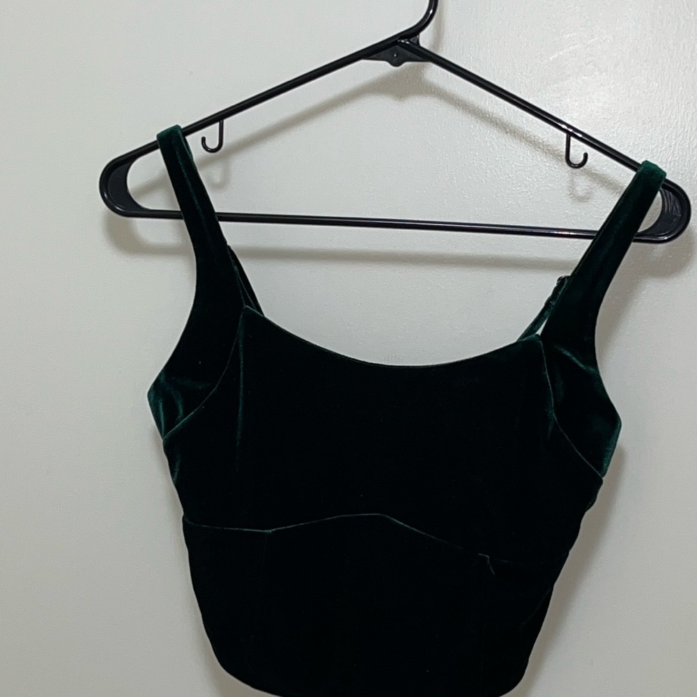 Lola & grace Elegant Velvet GreenTop small